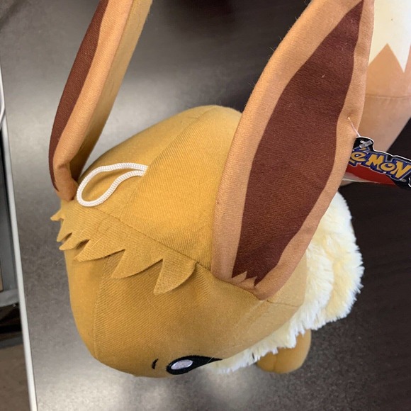 Pokemon Eevee 14" Plush Toy Factory USA Stuffed Animal - Picture 6 of 9